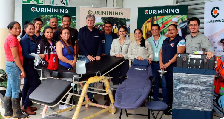 Curimining fortalece sistema de salud local